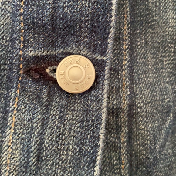 New Rag & bone Jean vest size medium - Picture 5 of 9